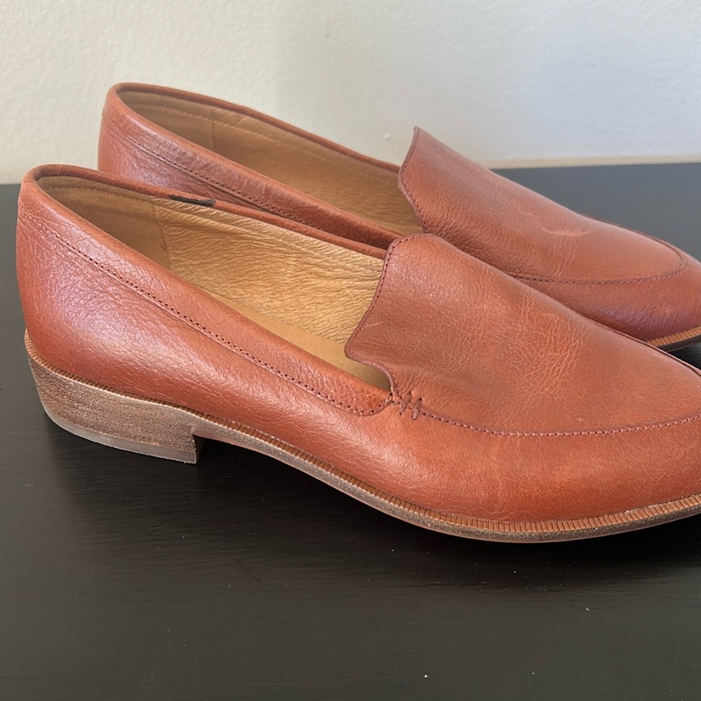 Madewell The Frances Loafer Brown H2419 Size 6 - Picture 2 of 8
